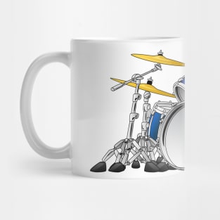 5 Piece Drum Set Cartoon Mug